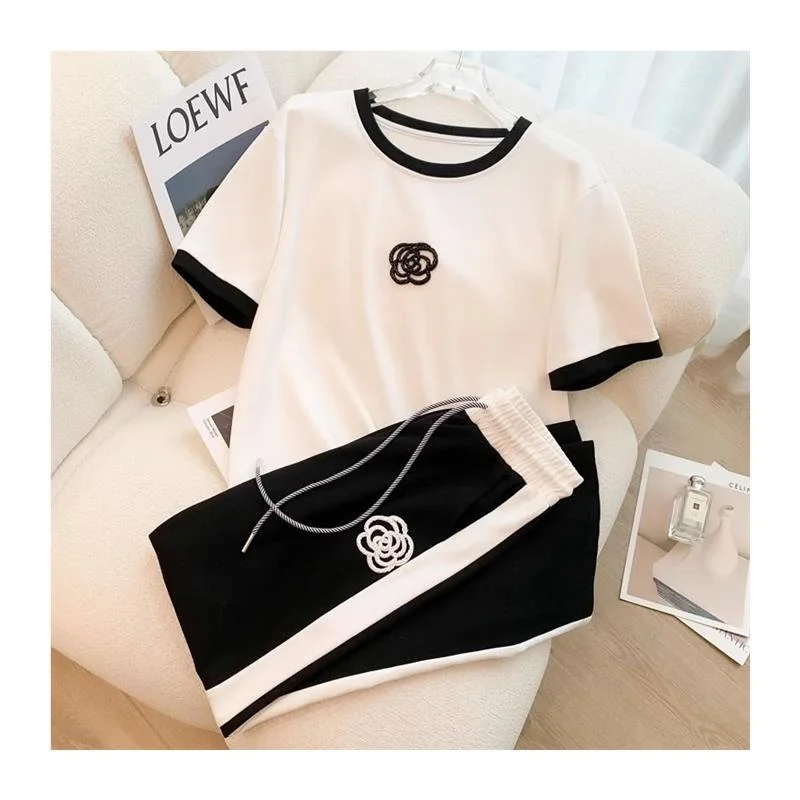 Tuta sportiva casual di fascia alta per donna Abbigliamento sportivo casual da donna sottile, leggero e confortevole