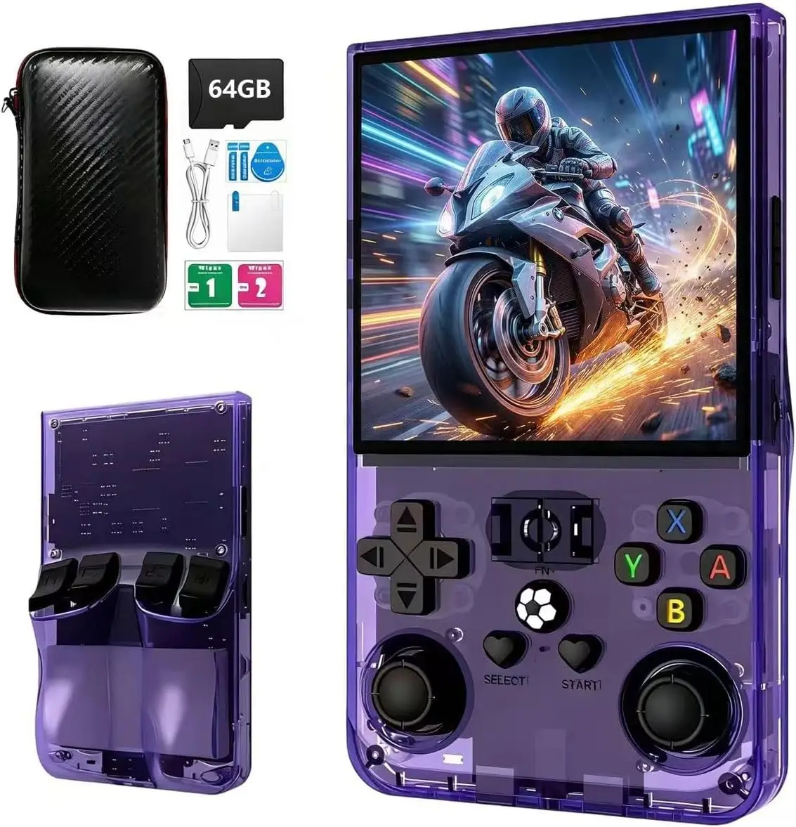 

4" IPS Retro Handheld Game Console, 18000+ Classic Games, 4000mAh, Linux, Portable