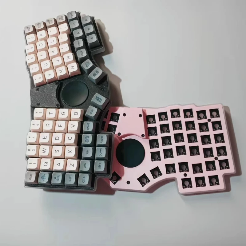 ERGO68 低軸メカニカルキーボードキット カスタム有線シングルモード