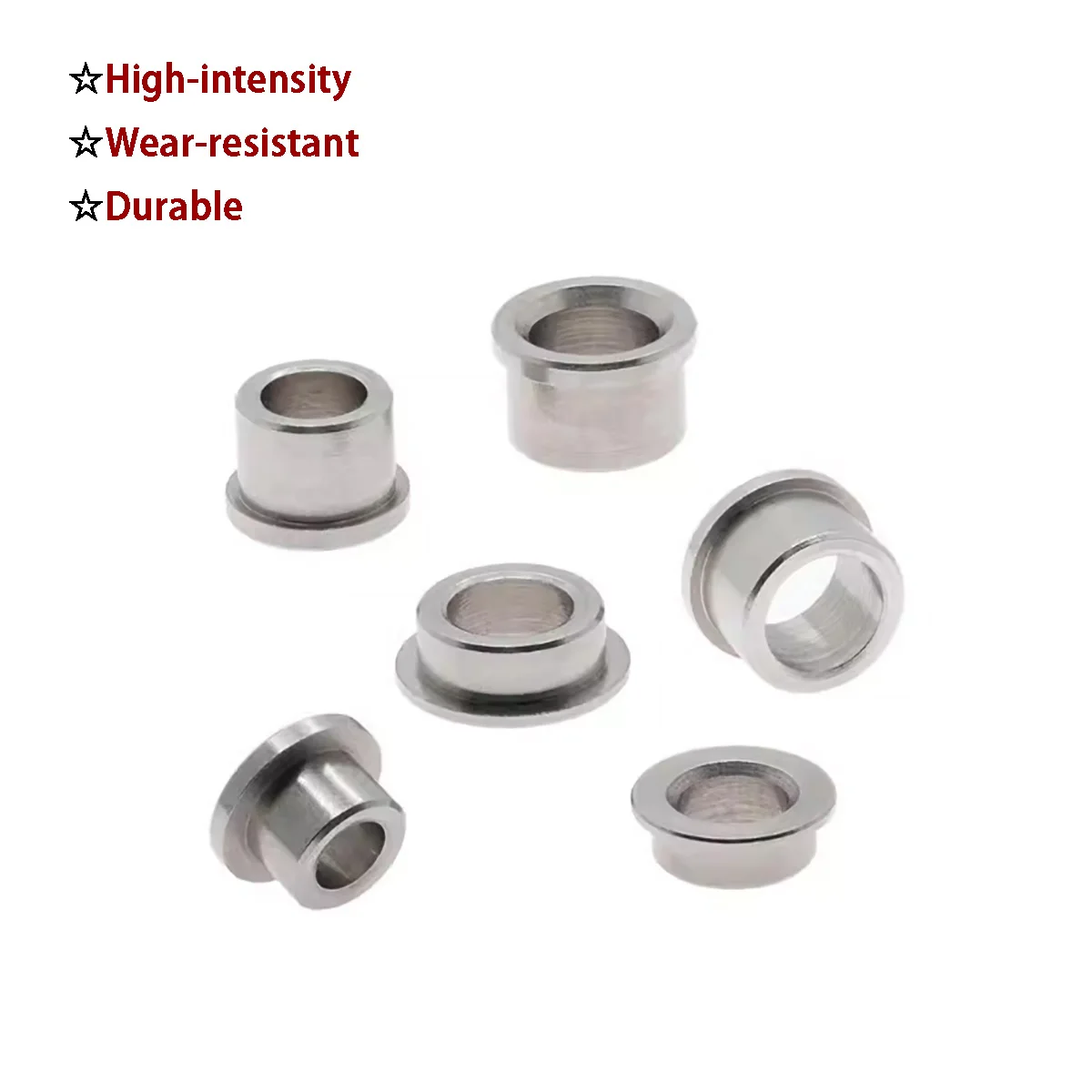 Picture 6: Stainless Steel Flange Bushings - Wear-Resistant Unthreaded Hollow Sleeves with Flange ID 5/6/8/10mm