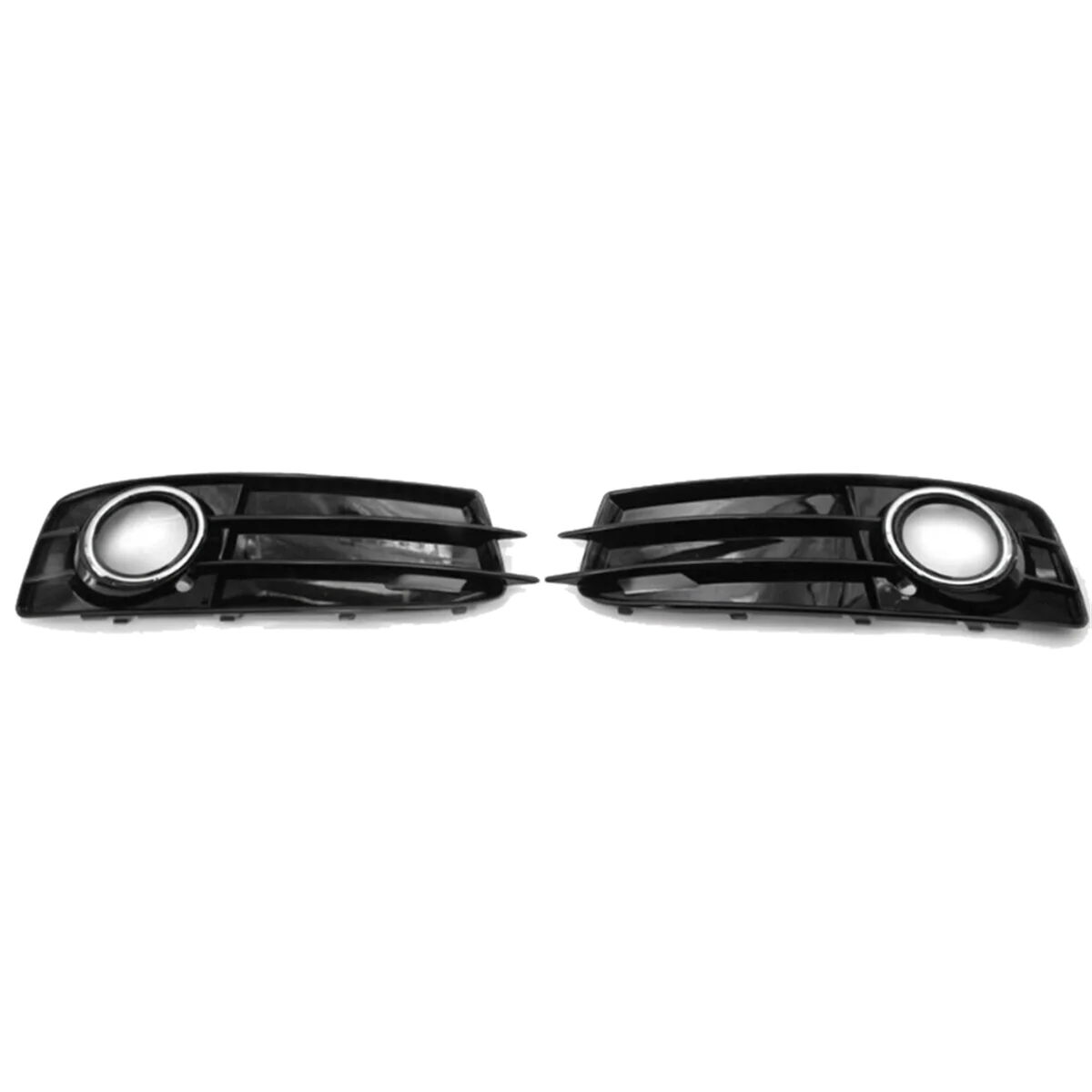 

Chrome Car Front Bumper Fog Light Mesh Grille for A3 8P S-Line 2009-2012 Fog Lamp Grille Covers 8P0807681 8P0807681