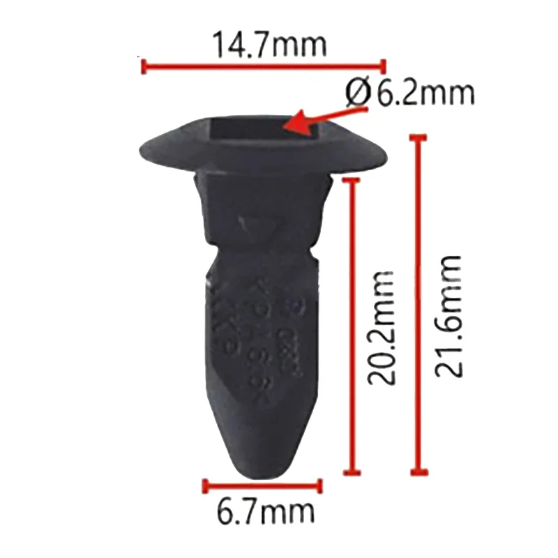 10pcs Car Wheel Arch Lining Fender Screw Clips For VW Passat B5 Polo Golf IV V Beetle Touareg - Splash Guard Retainer N90821401
