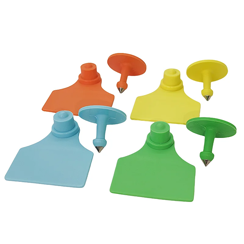 家畜農場用大型TPU耳タグ 改ざん防止動物耳タグ 高品質豚用耳タグ