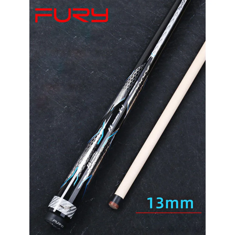 2023 New Arrival Fury Break Cue/Jump Cue Stick Short Break Cue Stick 13mm Tip Size