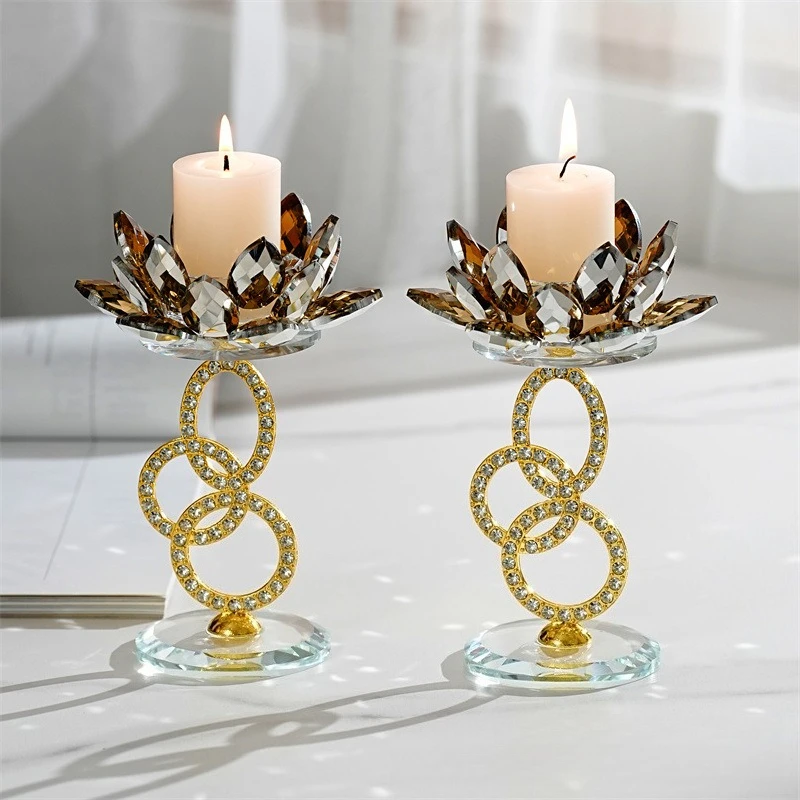 شمعدان حامل Decorative Candlesticks European Candle Holder Home Living Room Decoration Ornament Decoration Accessories