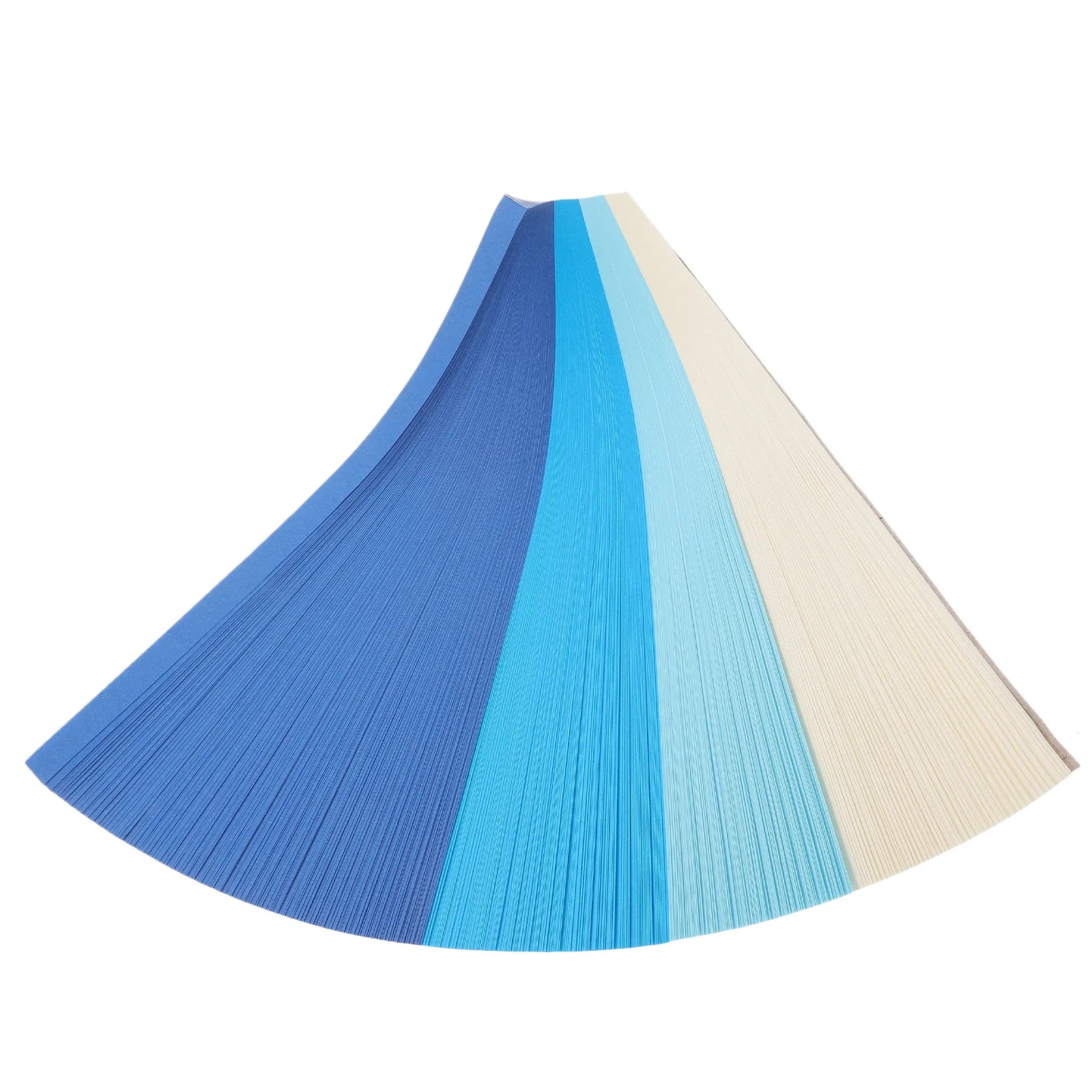 1080Pcs Star Paper Strips Colored Folding Origami Paper for DIY Craft Handmade Decoration and Origami Art Projects