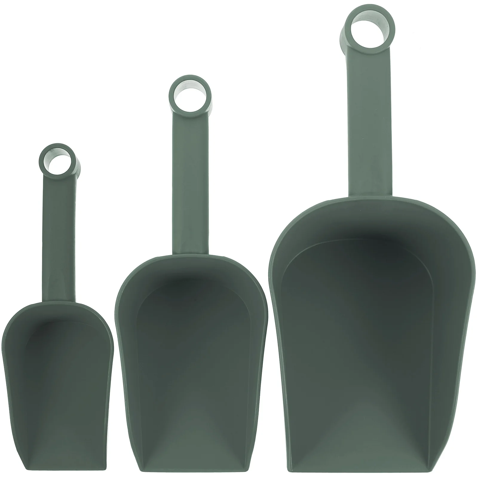 

3pcs Gardening Shovel Soil Scoop Tool Durable Strong Small Trowel for Digging Transplanting Indoor Garden Sand Scoop Farming