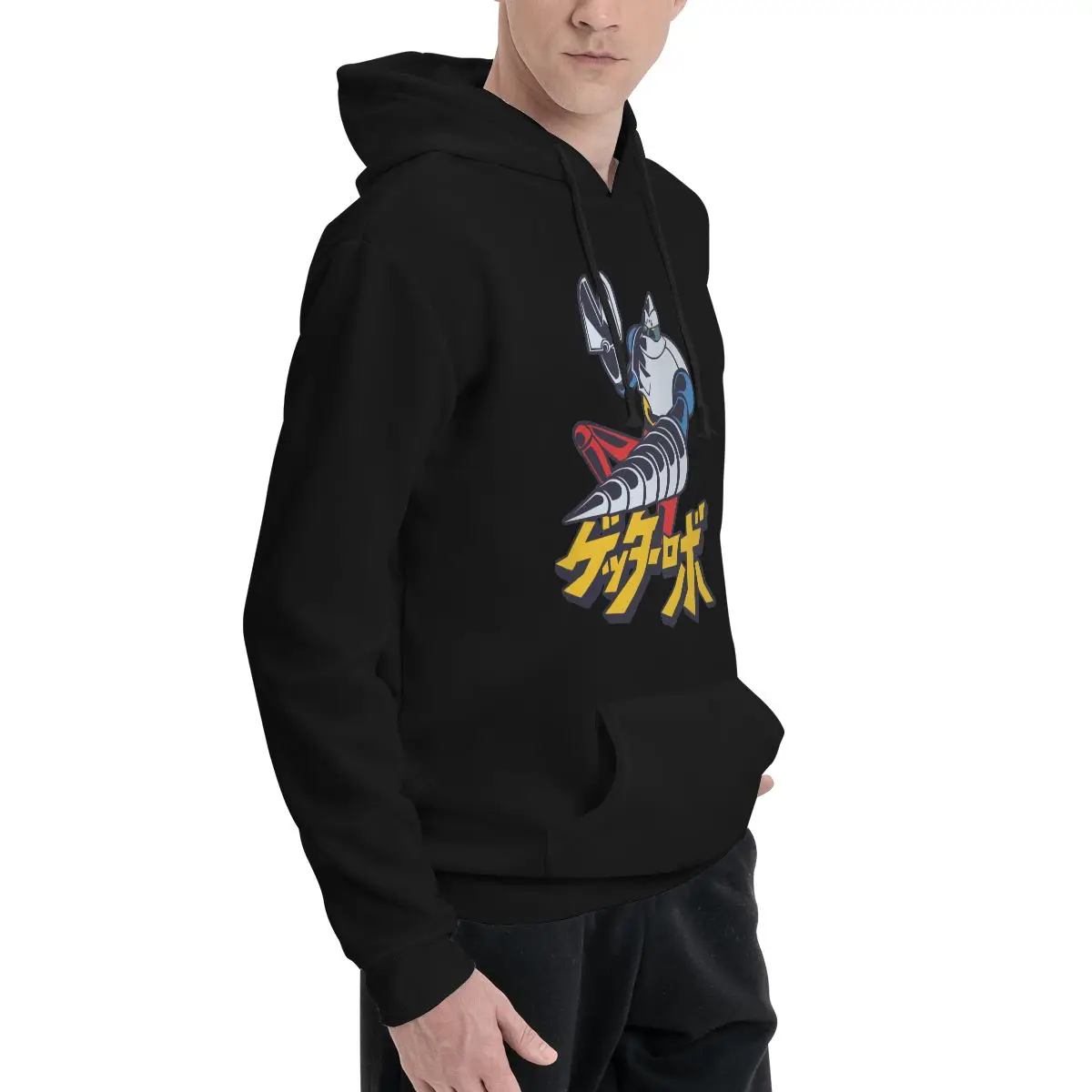 256 Getter G2 UFO Robot Grendizer cartoon 2025 New arrival Printed Vintage Anime Hoodie Sweatshirt graphic hoodies for men