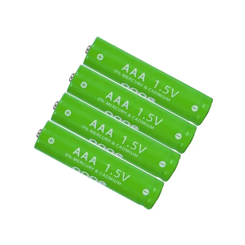 ใหม่แบตเตอรี่ AAA แบตเตอรี่แบบชาร์จไฟได้1.5V AAA 3800mAh แบตเตอรี่อัลคาไลน์แบตเตอรี่ NIUMH สำหรับนาฬิกาของเล่นหนู + gratis ongkir