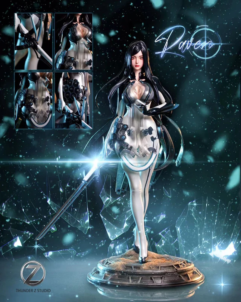 THUNDER Z Studio Raven GK Limited Edition, модель статуи из смолы