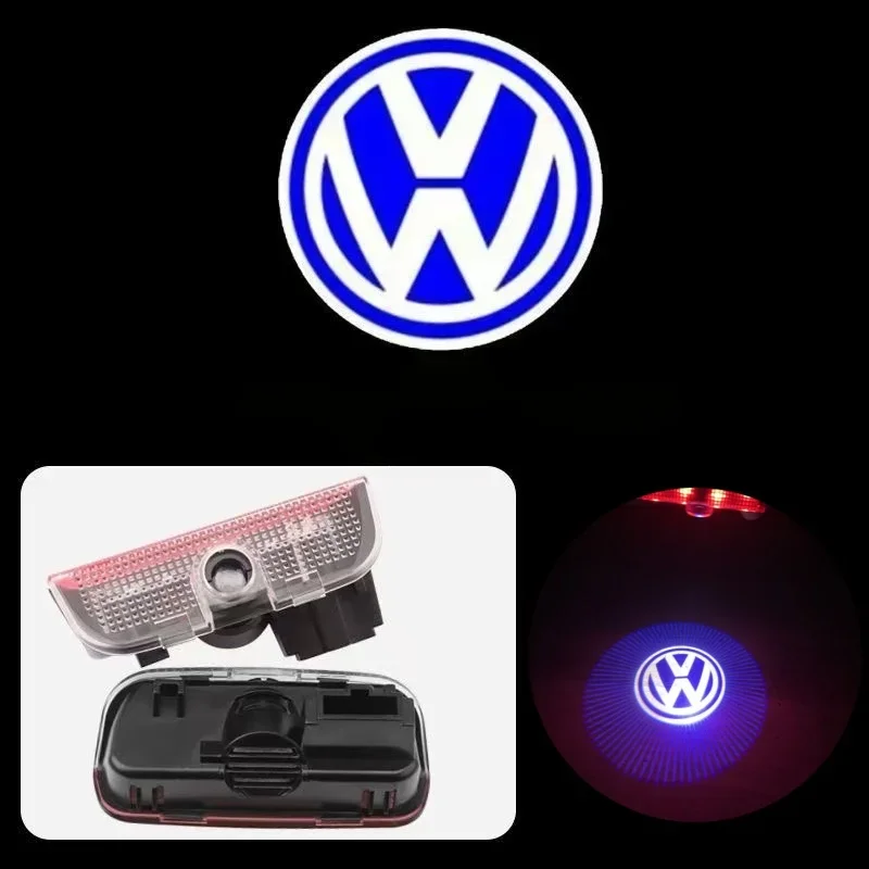 

Car LED Decorative Door Light Welcome Projector Lamp For VW Passat B6 B7 Sharan CC Golf 5 6 7 Jetta Scirocco 3 Tiguan EOS