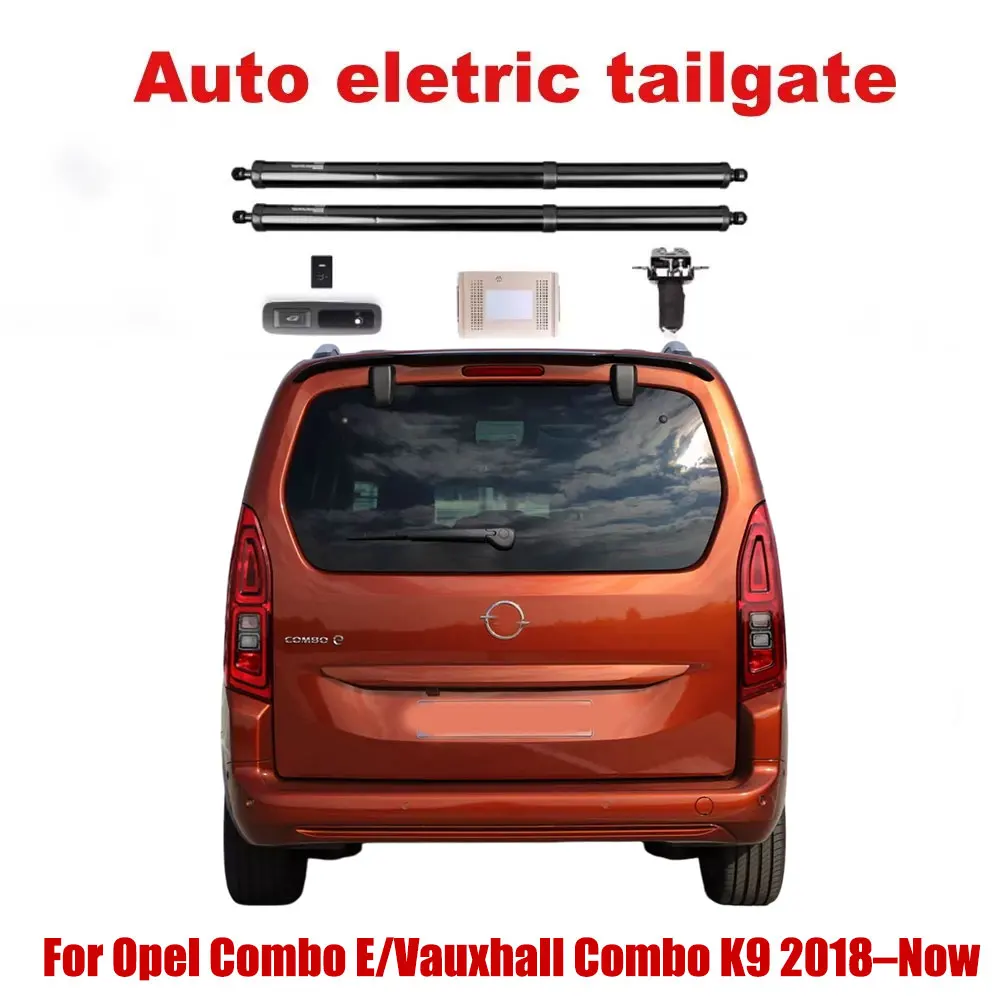 

Для Opel Combo E/Vauxhall Combo K9 2018–наст. время: Модуль автоматического электрического подъема и запирания багажника, система Power Liftgate Smart