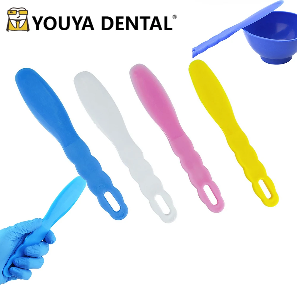 

Mixing Spatula Dental Disposable Plastic Spatulas Mixing knife Cement Powder Mold Material Dental Lab Tools Dentistry Materials