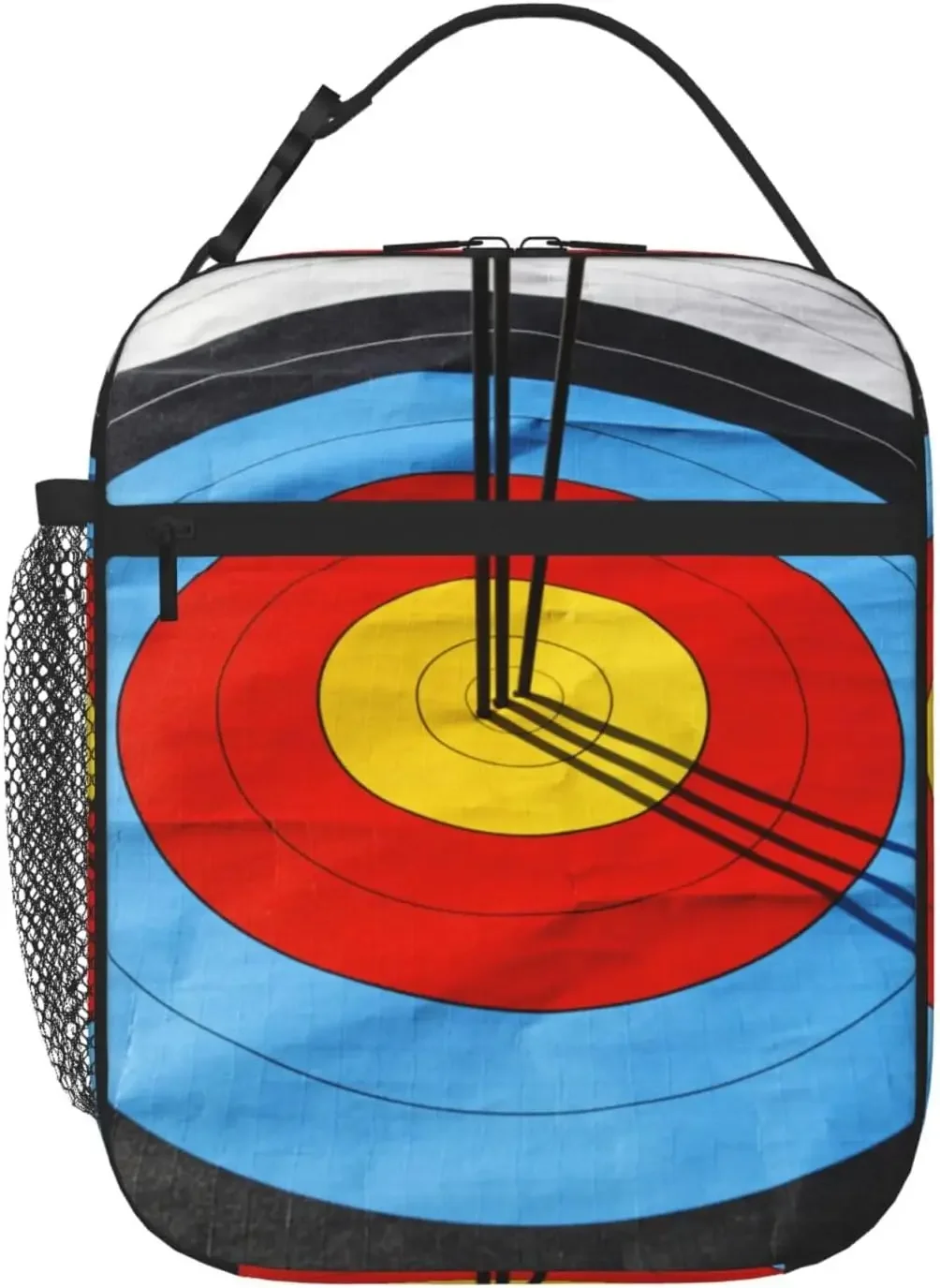 Arrow Target Archery Fun Insulated Lunch Bag Reusable Cooler Lunch Box Portable Leakproof Thermal Container Tote Bags for Girls