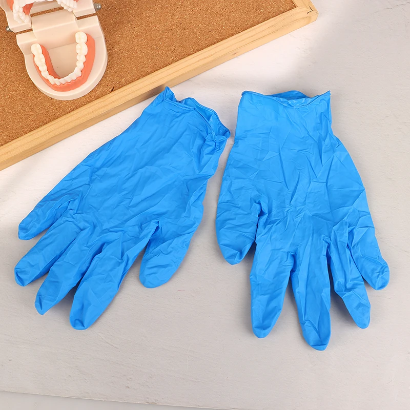 일회용 니트릴 장갑, 가사 청소, 자동차 산업 원예, 애완 동물 관리, 요리 작업, 머리 염색 장갑 도구, 1 쌍
