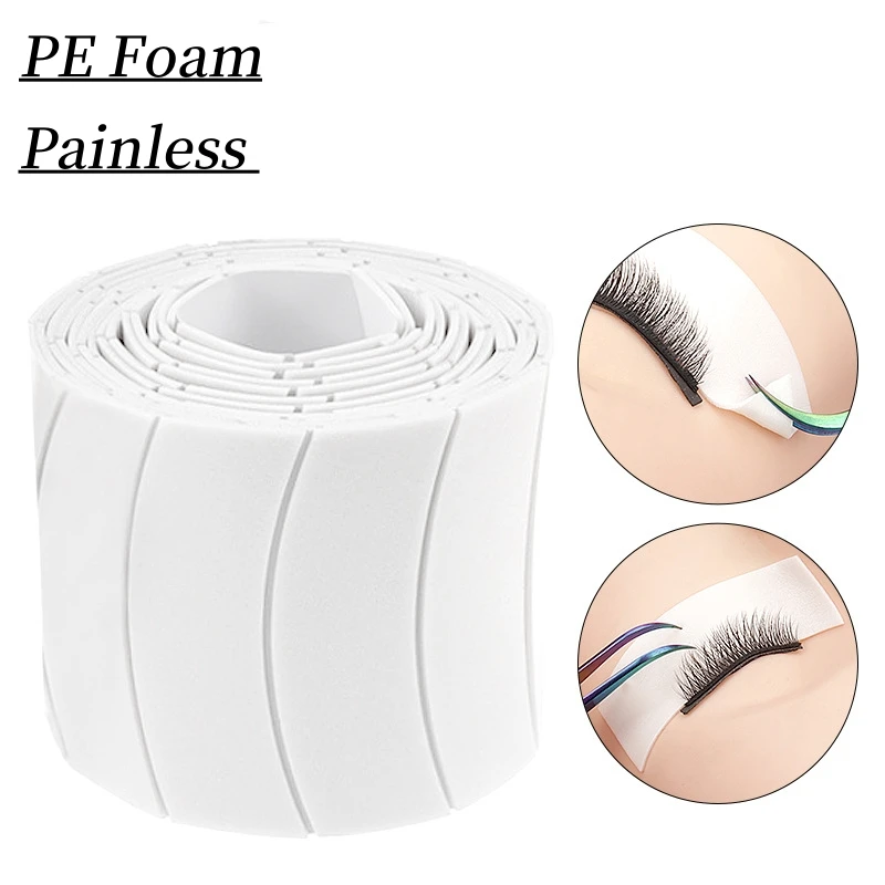 660/330 pçs micro espuma eyepad indolor chicote suprimentos pe espuma olho remendo fácil remover fita maquiagem adesivos sob almofada de cílios remendo