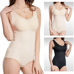 2024 Body Shapewear Waist Trainer Women's Corset Seamless Abdomen Pants Crotch Buckle Slimming Underwear Thongs