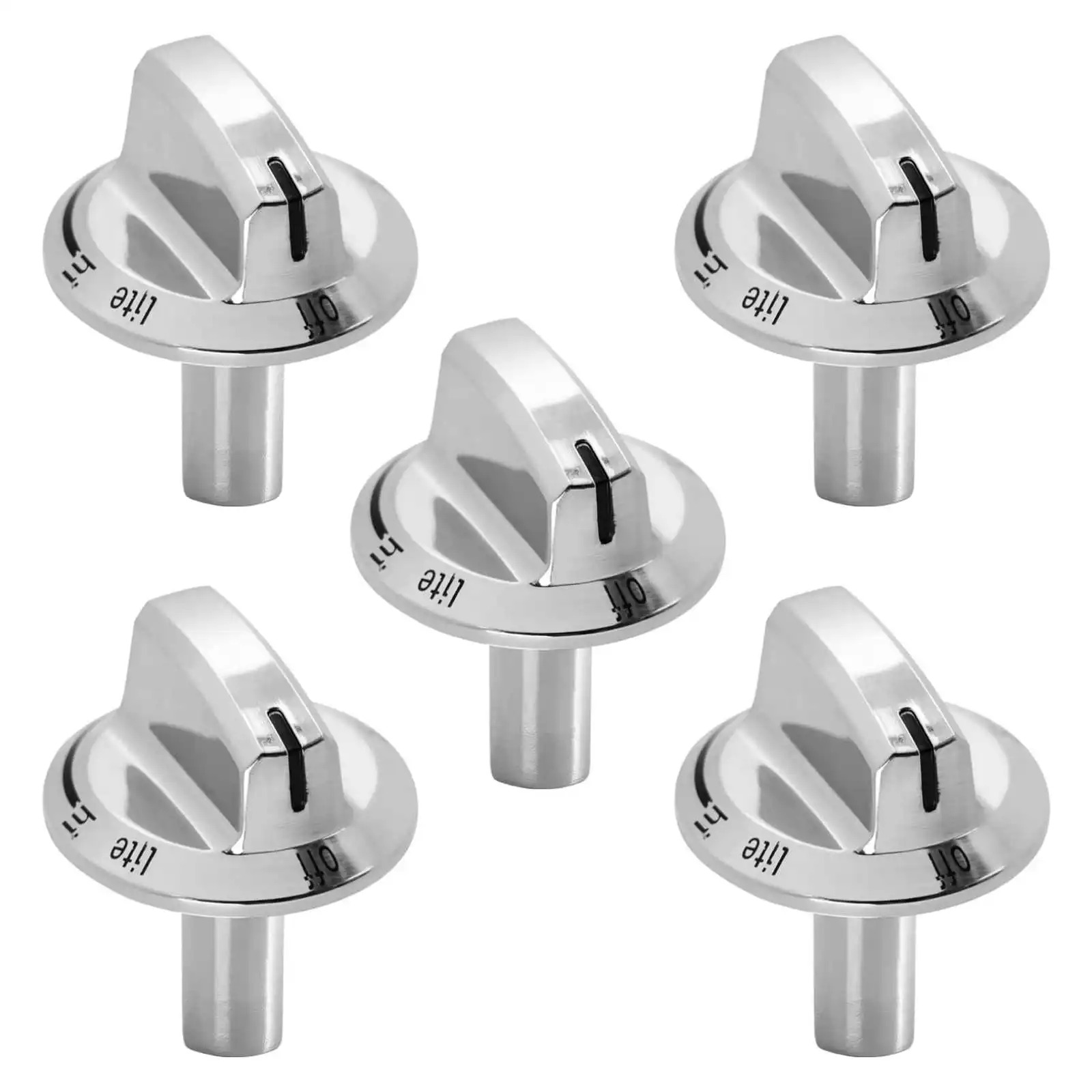 5 قطعة/المجموعة موقد غاز مفتاح دوار مقابض التحكم استبدال أجزاء لفرن فريجيدير مجموعة الغاز الملحقات 5304504839 ، AP6997304