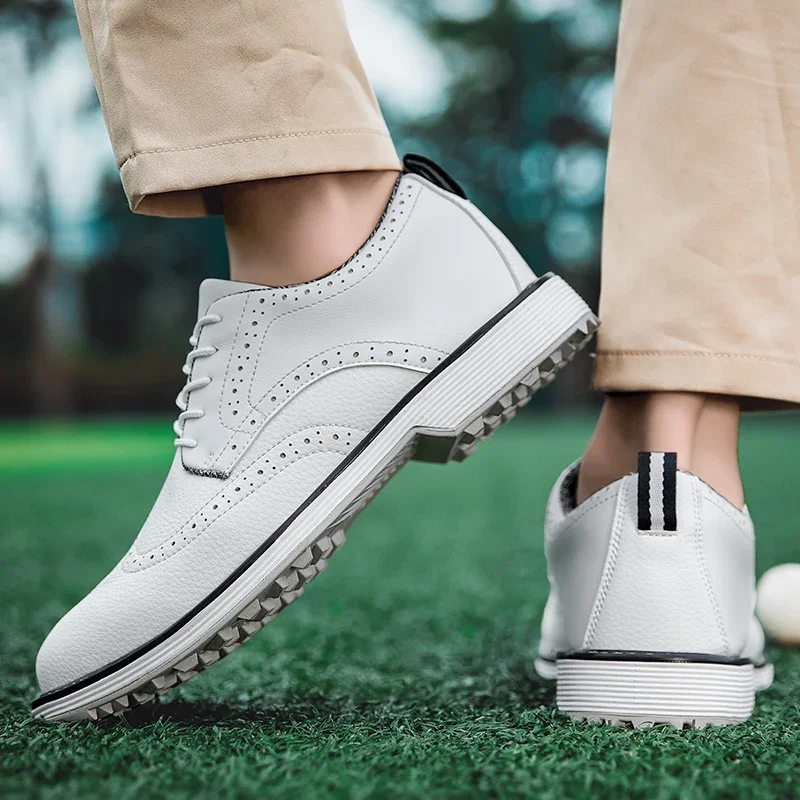 

New Men Golf Shoes Male Professional Golfing Footwears Golfers Sneakers Breathable Size 39-47