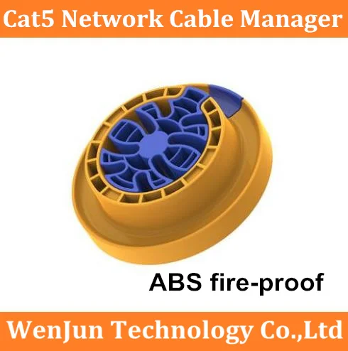 High quality networkCarding device Cable comb fireproof ABS plastic Generic cabling Category 5 network cables Laying