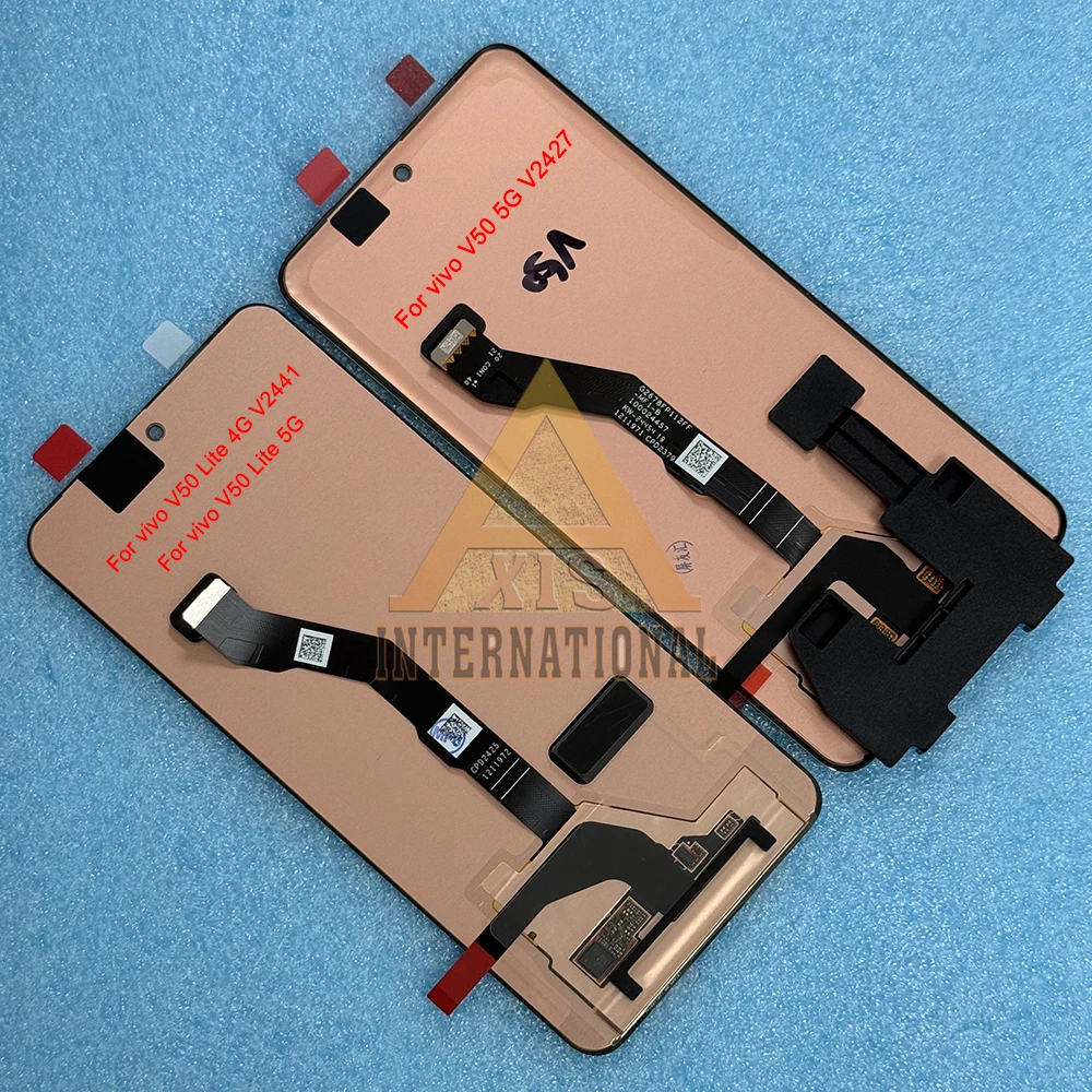 Vivo V50 Lite 4G V2441/ 5G V2440 LCD 디스플레이 스크린용 AMOLED 정품, Vivo V50 5G V2427/ V50e 5G V24…