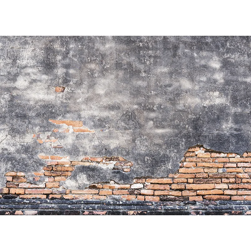 Fondali fotografici in tessuto fotorealista sfondo per Studio fotografico a tema muro di mattoni 20026KM-05