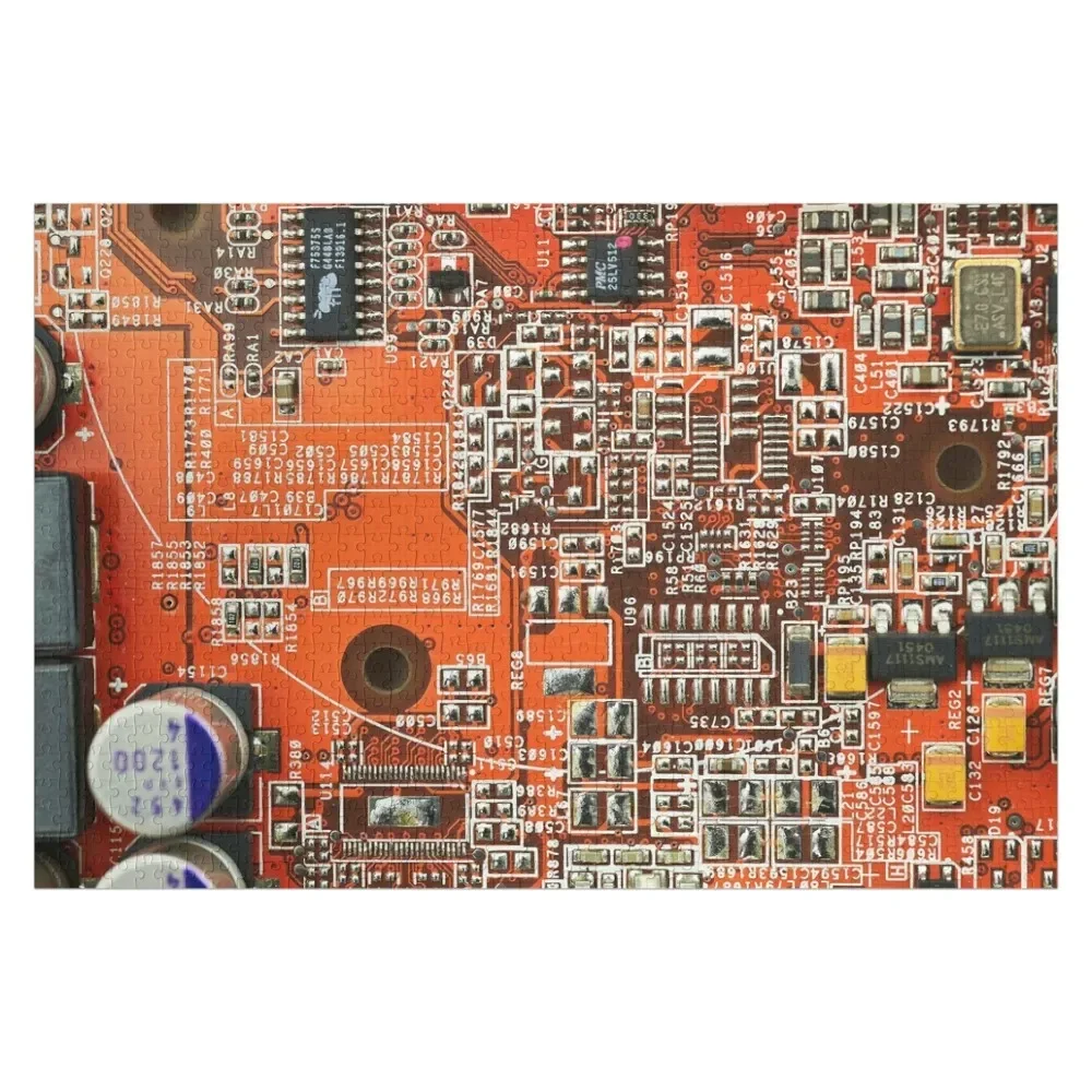 

Microchip Circuit Board Design Jigsaw Puzzle Personalized Baby Toy Customized Photo Christmas Gifts Puzzle