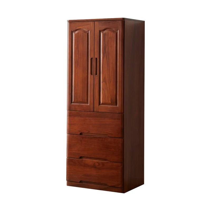 

Solid wood storage cabinet, storage drawer type household bedroom