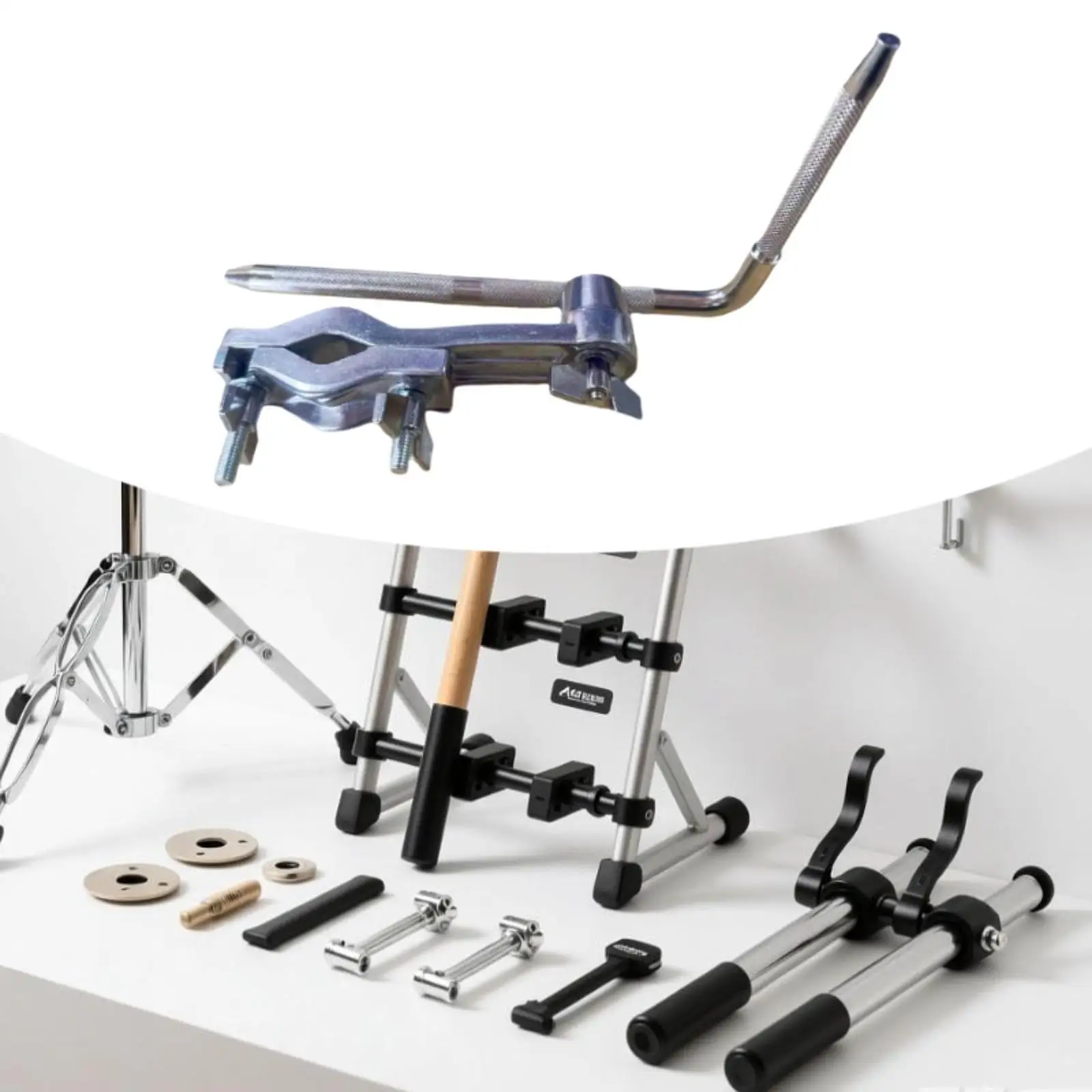 

Крепление для колокольчика с L-образным кронштейном, прочные детали и фурнитура для ударной установки