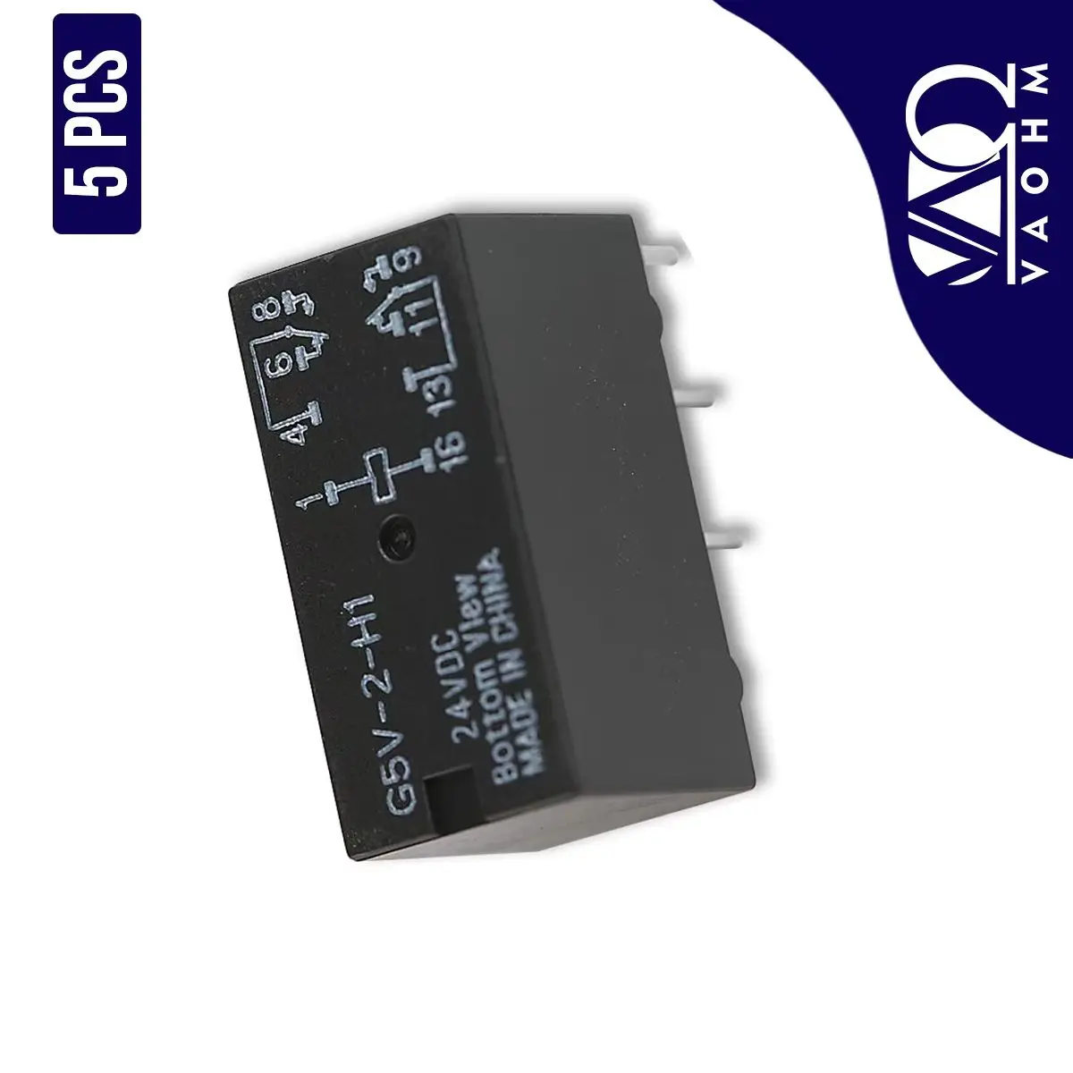 

Реле низкого сигнала G5V-2 5 В-12 В-24 В DPDT 2 форма C Совершенно новый оригинальный 5 шт./лот