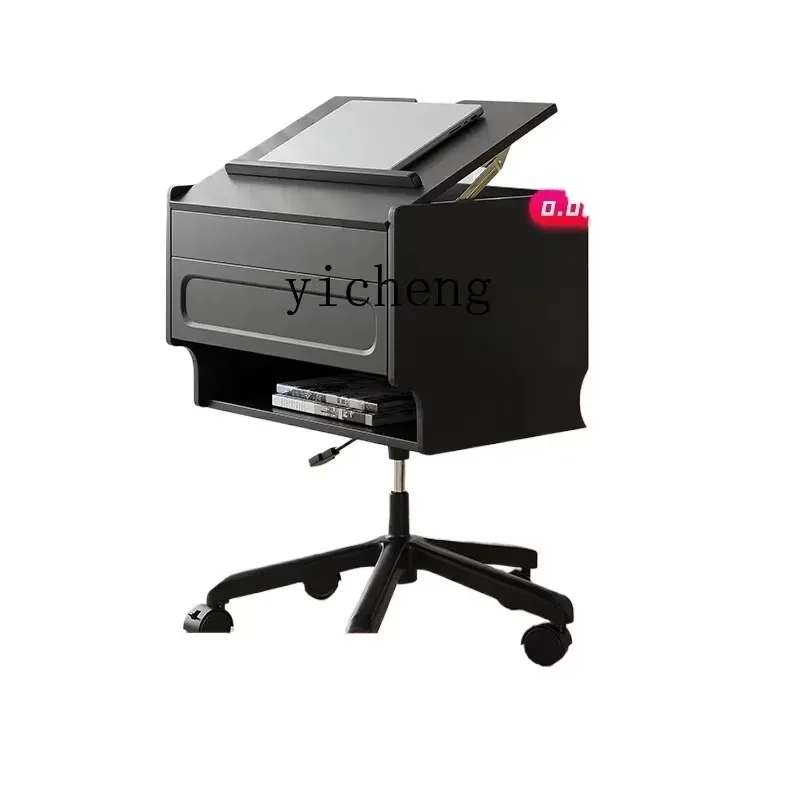 cz-11 Mobile Lifting Cabinet Bedroom Multifunctional Rotary Cart Small Table Storage Table