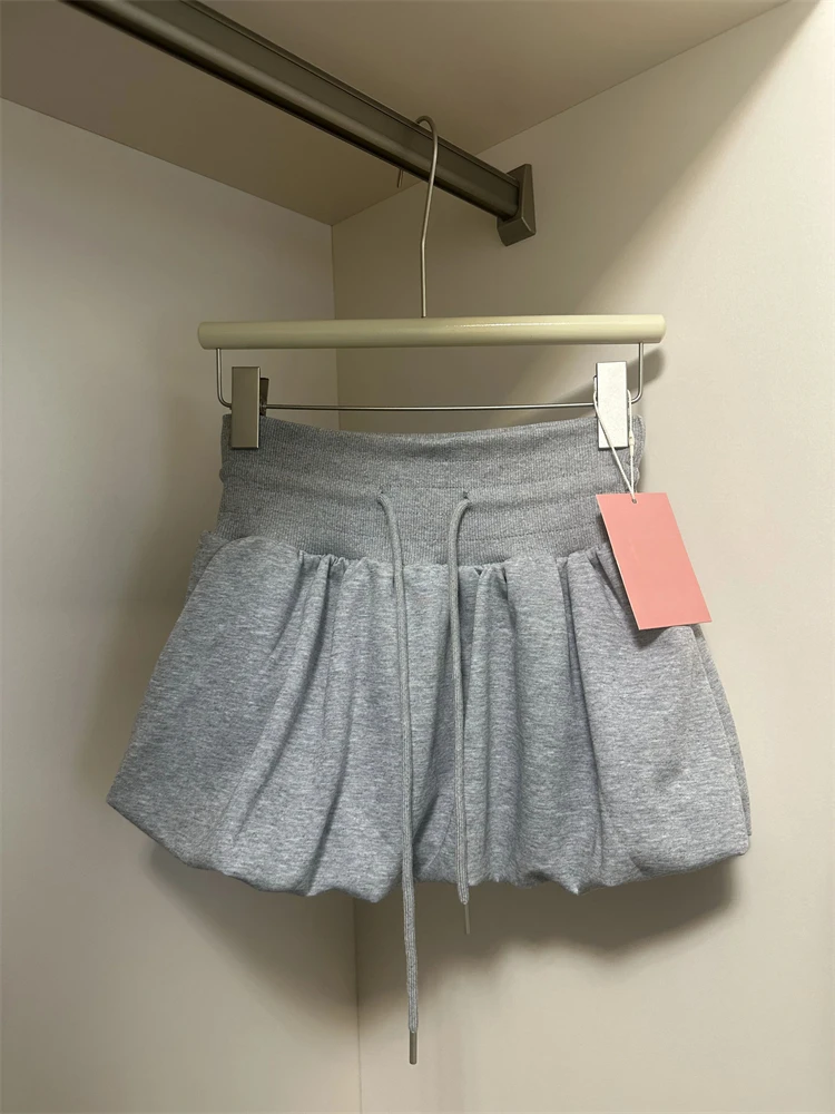 

Ballet Sle Bloomer f Skirt Women's Summer Small Size High Waist Casual Sports A-Line Fluffy orts Skirt plus Size