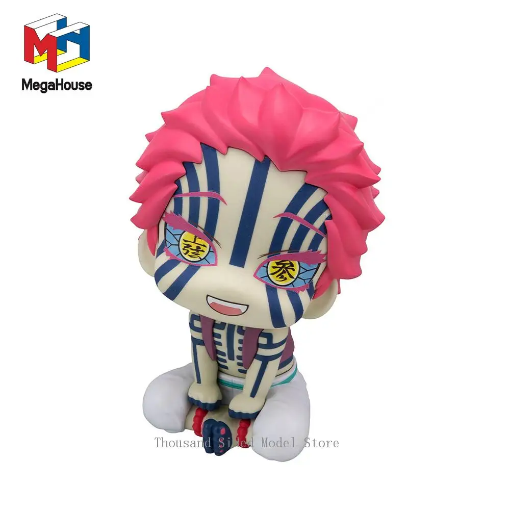 

MegaHouse Original Look up Demon Slayer: Kimetsu no Yaiba Akaza Action Anime Figure PVC Collectible Model Creative Gifts 11Cm
