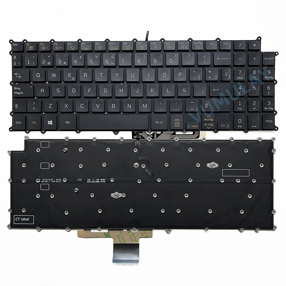 

Spanish Backlit Keyboard for LG 15Z980 15Z990 15ZD980 15Z90N 15Z90C 15Z95N 15ZB990 15ZD990 LG15Z99 17ZD990 17ZB990 17Z990 17Z99