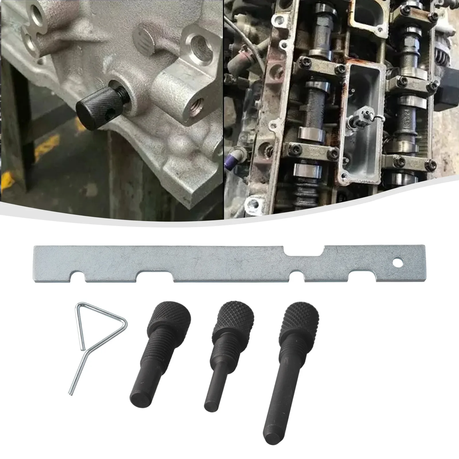 

5Pcs Car Engine Timing Camshaft Lock Kit Set Tool Timing Pin For Ford: 303-1054,303-507 (21-210),303-620 (21-163), 303-574, 303-