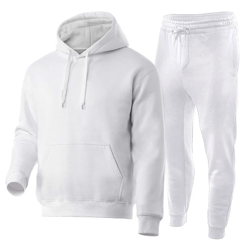 Hoodie Pants 2 Piece Sets Basketball Pullover Men’s Clothing Sweatshirt Tracksuit Women Sportswear Clothes for Men Tracksuit Men