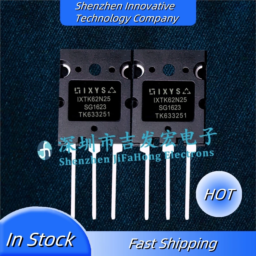 

10PCS IXTK62N25 TO-264 250V 62A 10Best Quality Fast Shipping