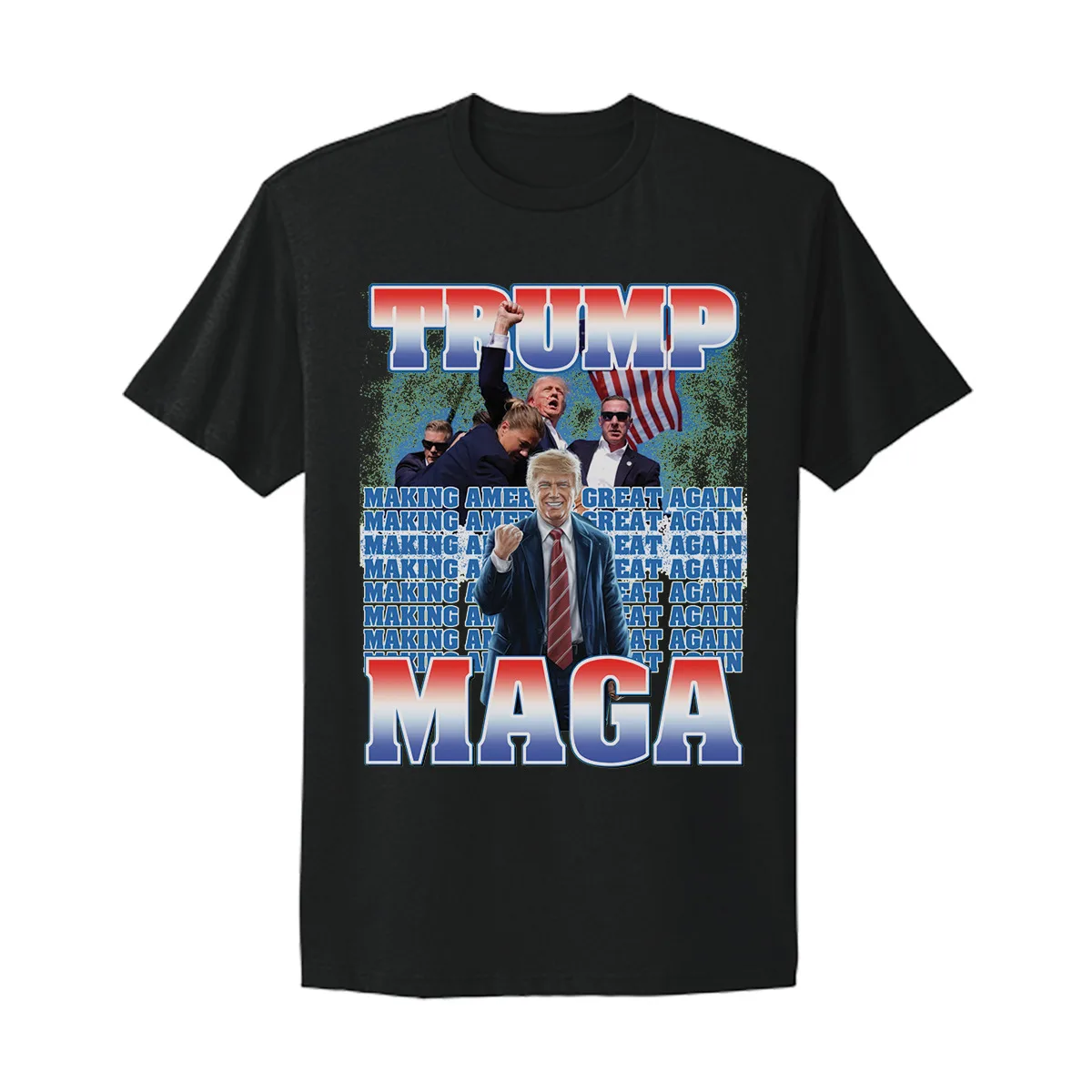 

Trump 2024 Fist Fight Take America Again You Missed MAGA Republican Gift T-shirt