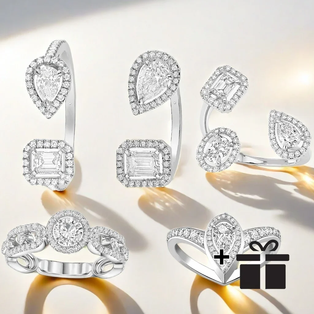 

High qualityOfficial Website of Fashion So Move Large Ring S925 Sterling Silver Personalized Design Jewelry Couple Rings Party G