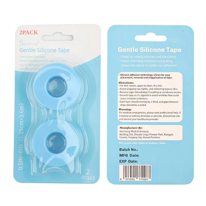 2 Rolls Micropore Breathable Lifting Extension Pink Blue Non-woven Eyelash Tape for Eyelash Lash Tape Eye Stickers Makeup Tools