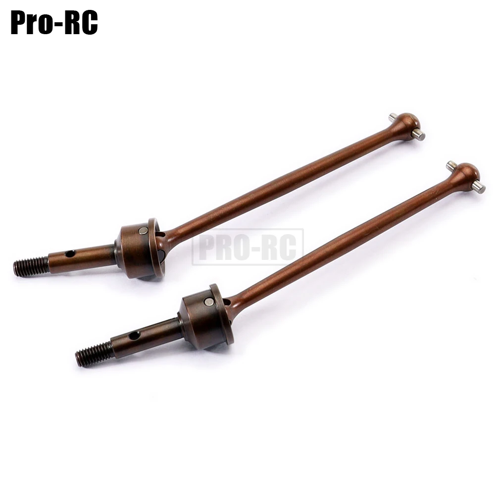 2Pcs Harden Spring Steel Front CVD Drive Shaft 8550+8553 for Traxxas 1/7 UDR Unlimited Desert Racer 85076-4 85086-4