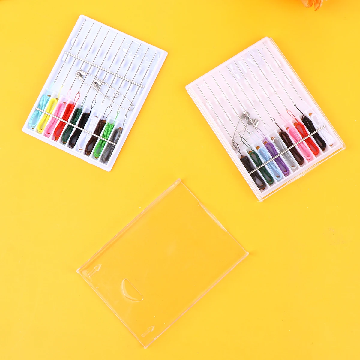 

Sewing Kit Portable Needle Stitch Tools Lightweight Thread Dress Making Storage Box Sewing Set Multifunctional Practical Travel