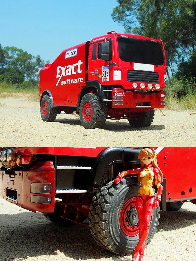 JDM-81 RC Truck JDModel Rubber Tyre 100mm Cross-country Car Tire For 1/14 1/10 DAKAR Xpand Rally Tamiya Crawler 770s Parts