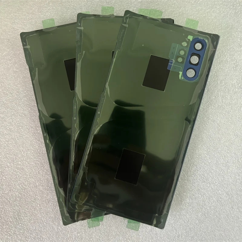 

Горячая продажа для Samsung Galaxy Note 10 Note 10 Plus N970F N975F задняя крышка аккумулятора 3D стеклянная панель задняя дверь корпус объектив камеры Repl