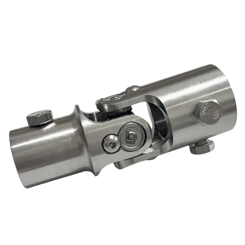 Junta universal de acero inoxidable de dirección única de 3/4 ''a 1'' con rodamiento transversal de agujas para motores de barcos