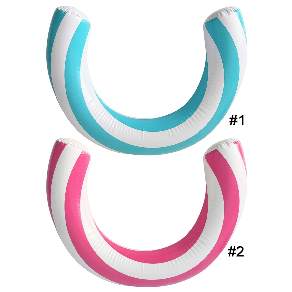 Gebogene Schwimmnudeln, hoher Auftrieb, Schwimmtrainingshilfe, auslaufsicher, tragbar, Unterhaltungsliege für Pool, Strand