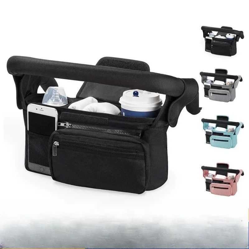 

Bestselling Stroller Storage Bag Universal Baby Stroller Accessory Organizer Bag Hanging Bag Trolley Storage Basket