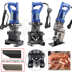 Electric Hydraulic Angle Steel Cutting Machine Hydraulic Punching Machine Angle Steel Cutting 45°angle Arc Cutting Punching Tool