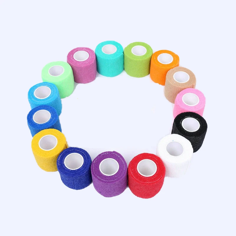 Bunte Sport Selbstklebende Elastische Bandage Wrap Band 4,5 m Hansaplast Für Knie Unterstützung Pads Finger Knöchel Palm Schulter