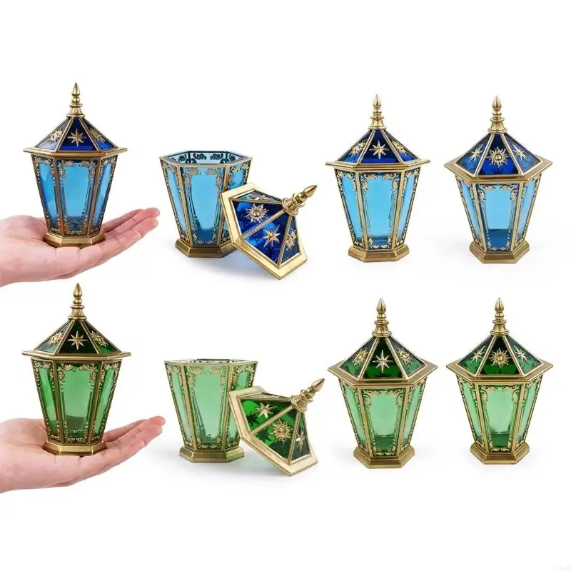  Hexagonal Silicone Mold Hand-Making Crystal Resin Storage Box Molds with Lid Mold Suitable for Jewelry and Small Items